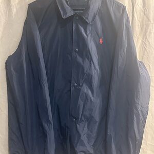 Polo by Ralph Lauren Navy Coach Jacket